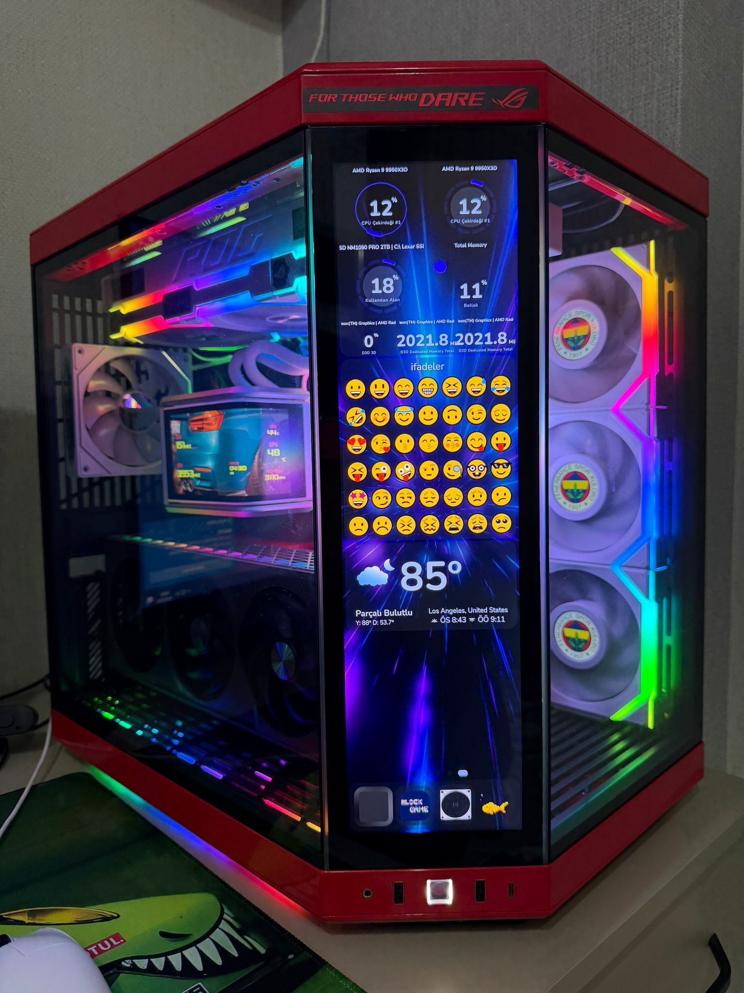 Ryzen 9 9950X3D Sistem görseli